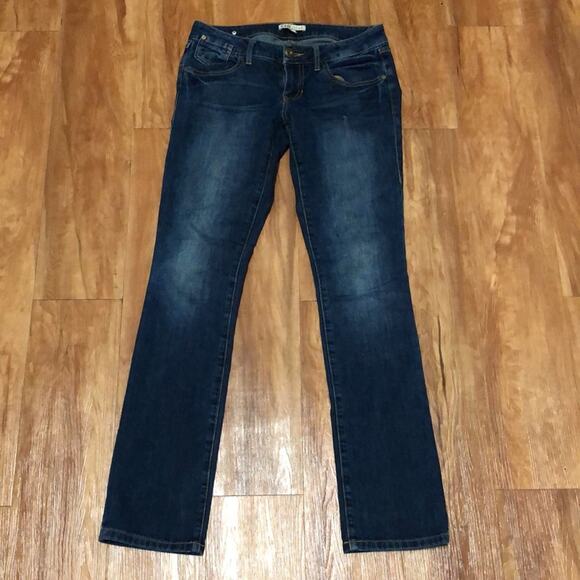 Cabi Dark Wash Faded Jeans Size 2 - Picture 2 of 10